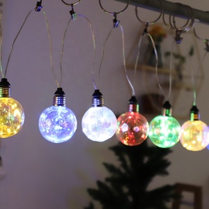 9.8FT Multicolor <strong>LED</strong> Outdoor <strong>String</strong> <strong>Lights</strong> Dimmable G80 Christmas Waterproof Edison Bulb <strong>String</strong> for Garden Party Store Decor - Product Image 1