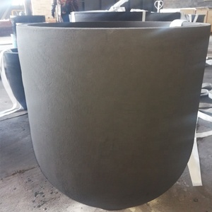 100-1000kg <strong>Large</strong> <strong>Capacity</strong> Smelting Furnace Graphite <strong>Crucibles</strong> Silicon Carbide <strong>Crucible</strong> for Melting Meta - Product Image 1