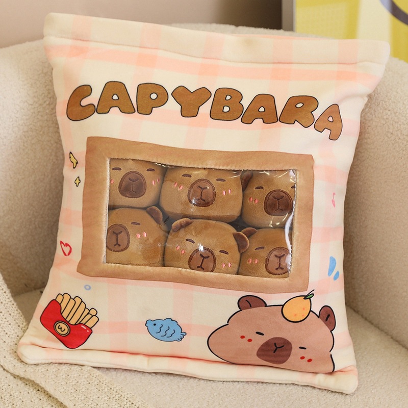 Little brown capybara-6 balls