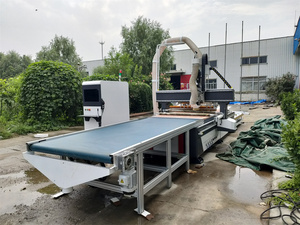 Precio de descuento Servomotor 2030 1325 Madera 9KW Husillo ATC CNC Máquina enrutadora con plataforma de carga y descarga - Product Image 3
