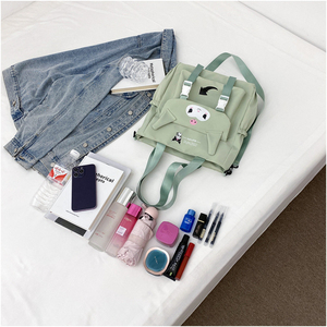 Simple Casual Large Capacity Lightweight Shoulder Bag Outdoor Travel Daily Life Waterproof Tote Bag