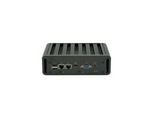 WANLAN Mini-PC 8gb ram 64gb ssd Linux Ubuntu 12V DC SIM 4G LTE modulo di alimentazione automatica per mini pc j3455 - Product Image 1