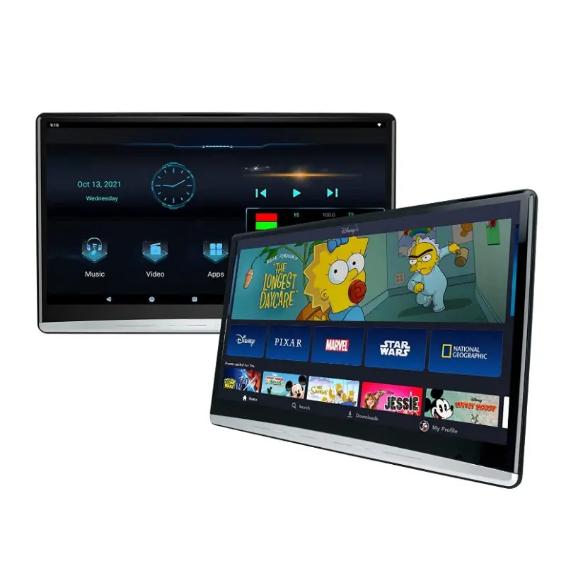 13,3-Zoll-Touchscreen-Autokopfstütze DVD-Player für die Unterhaltung des Rücksitzes