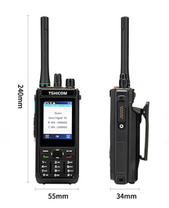 TSHICOM tam tuş takımı profesyonel Analog DMR PDT NXDN dijital kanal iki yönlü radyo ile 2.4-inç büyük HD ekran - Product Image 2