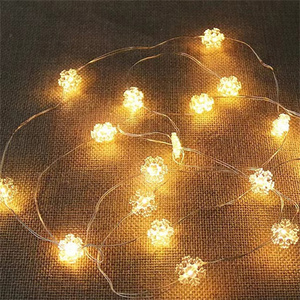 Decoracion De Navidad LED Mushroom <strong>String</strong> Light 1.5M USB Powered Warm White LED Light <strong>String</strong> Holiday Lighting Decoration - Product Image 4