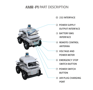Kit <span class=keywords><strong>Robot</strong></span> Educativo con Corsi Completi ROS, dal Principiante al Guida Autonoma e Fusione Sensoriale, Telaio Mobile AMR - Product Image 6