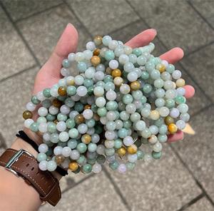Natural Myanamar <strong>Jade</strong> Bracelet 8mm Type a <strong>Jade</strong> Bracelets Women Green <strong>Jade</strong> Bracelets Jadeite for Women Men Jewelry - Product Image 5