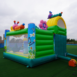 T2-3272 meşgul arı tema şişme combo şişme kaleler çatı ile satılık kullanılmış ticari sıçrama evler - Product Image 4