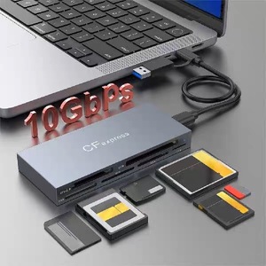 SD TF CF MS XD kart okuyucu s için çoklu kart Fas 6 in 1 USB3.0 bellek kart okuyucu yazar - Product Image 4
