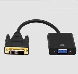 DVI to VGAコンバータDvi24 + 1 to Vgaチップコンピュータ付き高解像度接続ケーブル1080Pディスプレイ - Product Image 1