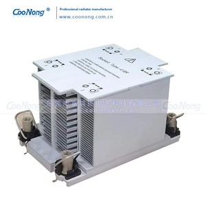 Coonong LGA 4189 3D Vc sunucu 2U pasif CPU soğutucu bilgisayar kılıfları için rulman ile - Product Image 3