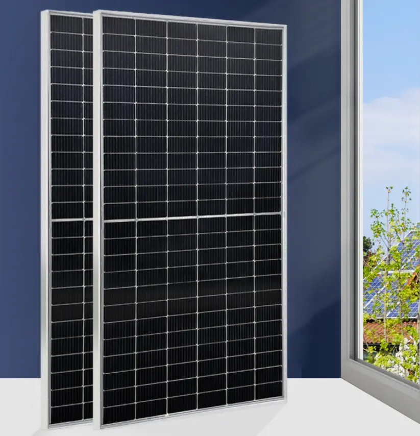 half cells having solar panels on your house supplier energy storage battery solar modules and panels 550 watt 650 solar panel