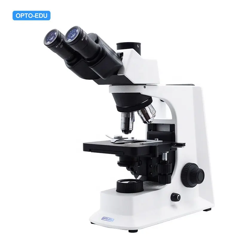 Microscopio Trinocular OPTO-EDU, objetivo 40x-1000x, Plan A12.2601-BT