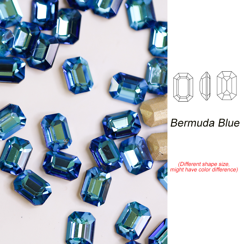 Curved Octagon-Bermuda Blue(001BB)
