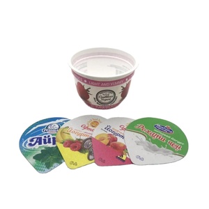 198g Chobani dar kılıf etiket PP plastik yoğurt kabı