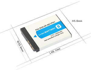 NP-BD1 NP BD1 NP-FD1 1200mAh pil için Sony dijital kamera pil DSC-T2 DSC-G3 DSC-T70 DSC-T75 DSC-T77 DSC-T200 T300 T500 - Product Image 1