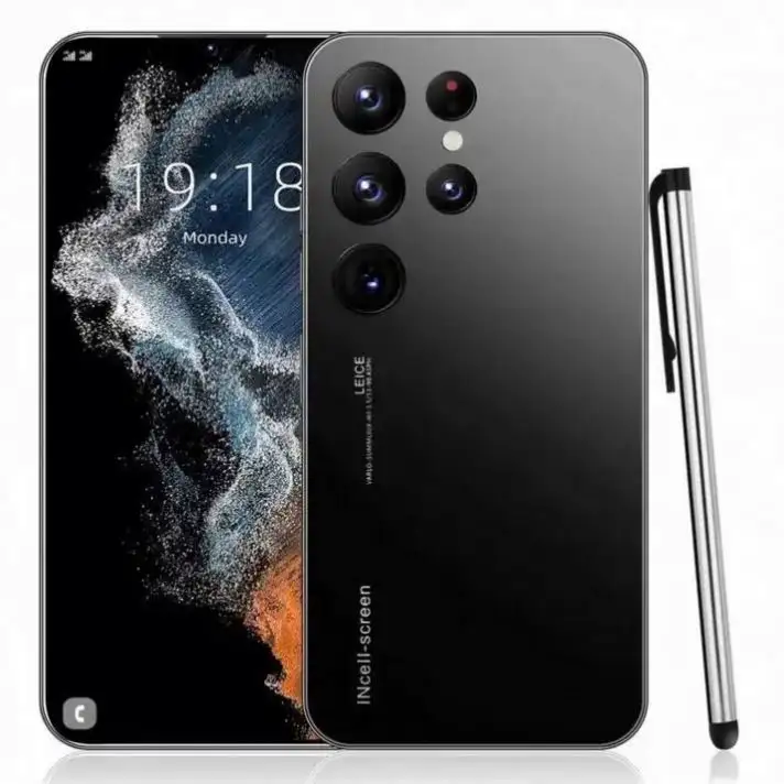 Venta caliente S23 Ultra original desbloqueado teléfonos inteligentes 48MP + 108MP 16GB + 1TB 7,3 pulgadas 5G Android teléfono móvil