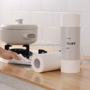 ผ้าเช็ดทำความสะอาดห้องครัวผ้าฝ้ายเช็ด100% แบบใช้แล้วทิ้ง - Product Image 6