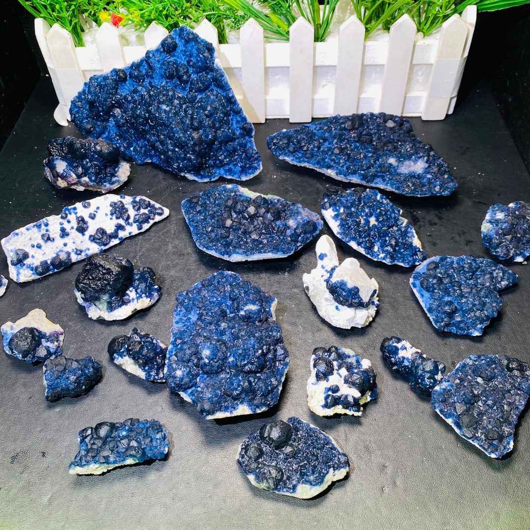 Esemplare di fluorite BlueBerry