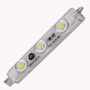 โมดูลฉีด LED DC 12V 3W SMD2835เลนส์ LED 3ดวงสำหรับพีซีดีไซน์โฆษณาคริสต์มาสไฟ LED โมดูลที่สว่างสดใส - Product Image 1