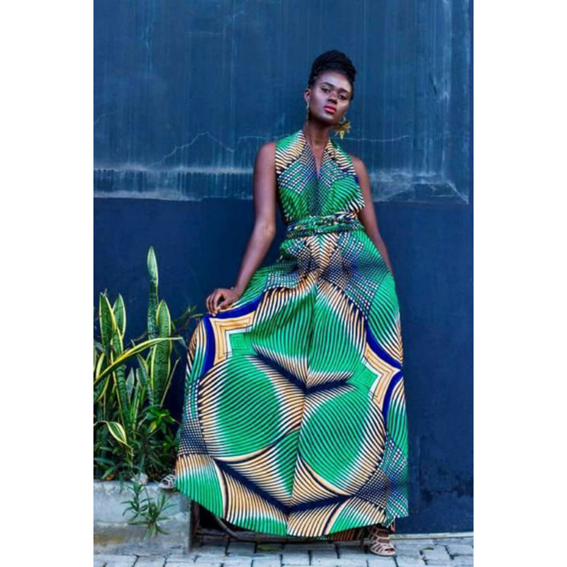 Modern stylish design long african women dresses for women clothing