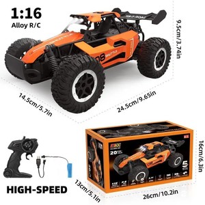 1:16アロイRcカー20km/hリモートコントロール車両高速レーシングモデルドリフトRCカー