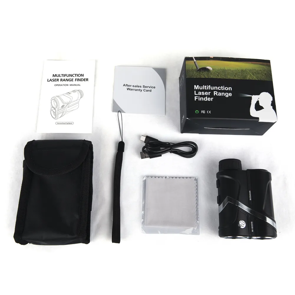 Telemetro Laser Bosean telemetro portatile con pendenza misuratore di distanza Laser telemetro da golf