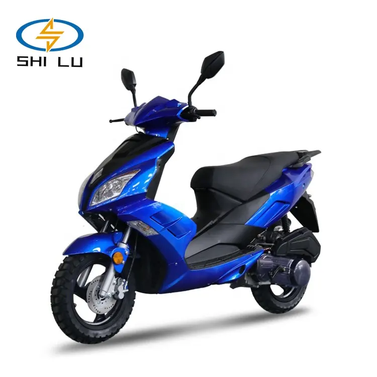Fábrica venda gasolina scooter 100cc chinês 80 km/h 125cc barato ciclomotor 125cc