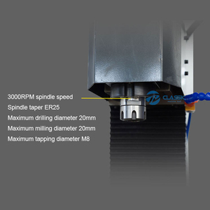 Mini <strong>Cnc</strong> Milling <strong>CNC</strong> XK7113D 3 Axis Linear Guide <strong>CNC</strong> Milling <strong>Machine</strong> <strong>with</strong> Automatic Tool Changer - Product Image 3