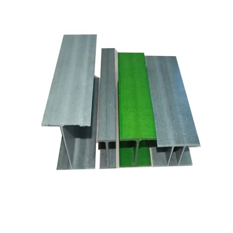 Utilisation extérieure fibre de verre pultrudé composite grp frp I beam