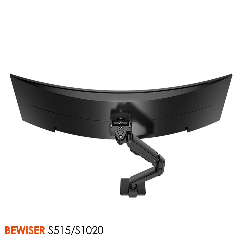 BEWISER-Soporte de monitor doble para escritorio, brazo de monitor resistente de 20KG, S515/S1020