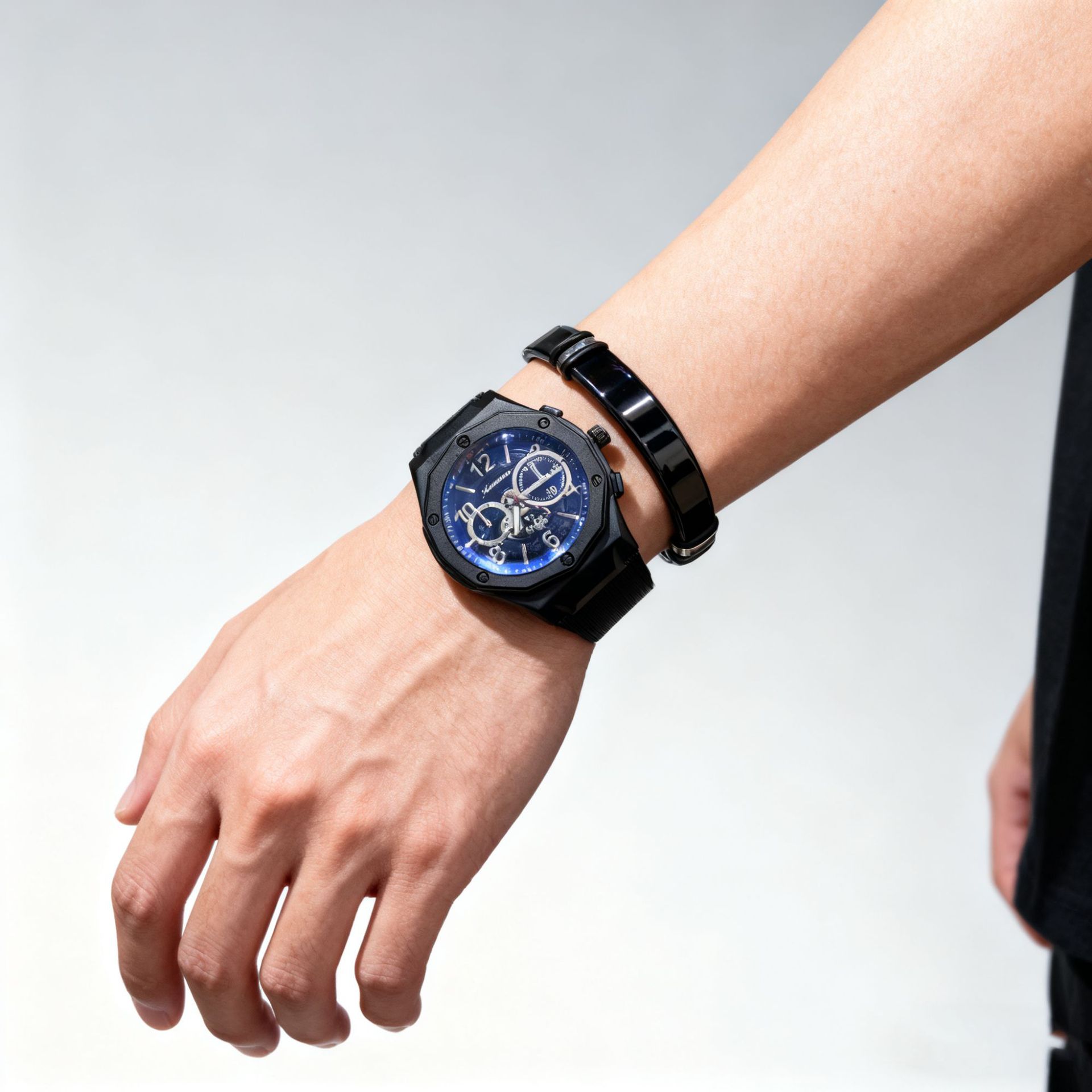 Bracelet visage noir