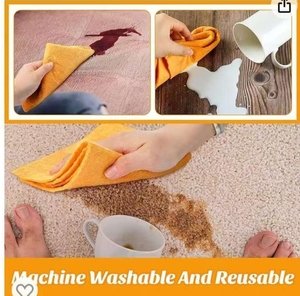 Gözlük ve yıkama için süper emici yıkanabilir mutfak bulaşık bezi dokunmamış temizlik shatowel havlu - Product Image 5