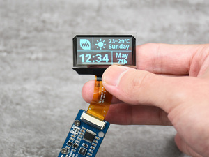 1,51 Zoll transparente OLED transparente Modlue 128x64 SPI I2C hellblaue Farbdisplay kommt mit Beispielen Raspberry Pi Arduino