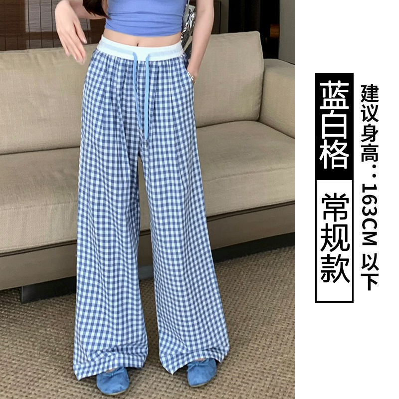 Plaid blu