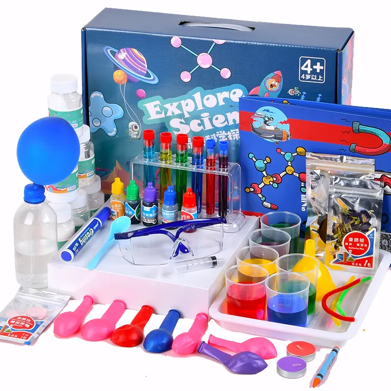 Conjunto de instrumentos de experimentos de Ciencia para Niños, Juguetes DIY para guardería, escuela primaria, estudiantes, regalo de cumpleaños, novedad de 2022