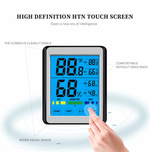 CH-914 <strong>Large</strong> LCD Display Digital Temperature Humidity Meter Thermo-<strong>hygrometer</strong> Max Min Recorde Digital <strong>Hygrometer</strong> - Product Image 3