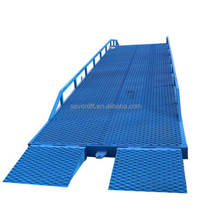6-15t Sea <strong>Container</strong> Two Offloading Hydraulic Truck Fixed Hydraulic <strong>Container</strong> <strong>Load</strong> Dock Ramp Electric <strong>Unloading</strong> Ramps - Product Image 4