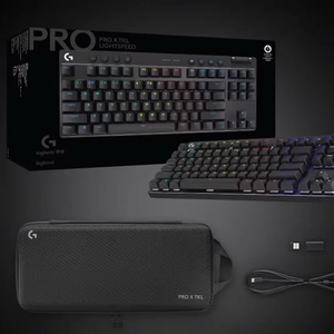 罗技G PRO X TKL无线RGB机械游戏键盘87键通用串行总线接口桌面英语新版本 - Product Image 3