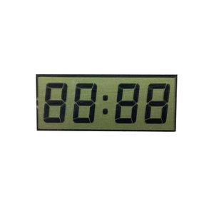 Su misura TN Display pannello Zebra collegare positivo riflettente modulo di vetro LCD per Digital Timer orologio VA & tipo STN - Product Image 1