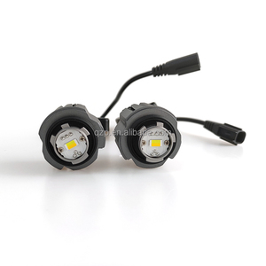 Otomatik aydınlatma aksesuarları FG2 LED çift renk 3000K/6500K sis işık sürüş işıkları ile Fan - Product Image 2