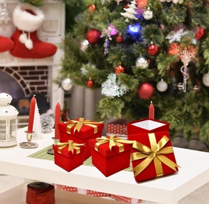 Özelleştirilebilir noel hediyesi kutu mat Finish ile folyo bitirmek için saatler takı kozmetik giysi karton kutuları mıknatıs şekli - Product Image 3