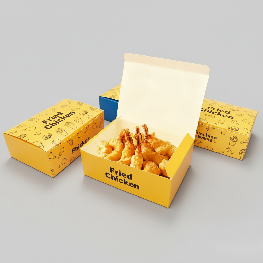 custom fried chicken box