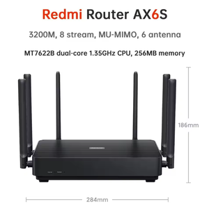Global Original Mi Router AX3200 Xiao Mi Redmi Ax6s Wifi 6 Routerความถี่คู่MIMO-OFDMA 2.4/5 GHz Dual-Core 1.35GHz CPU - Product Image 2