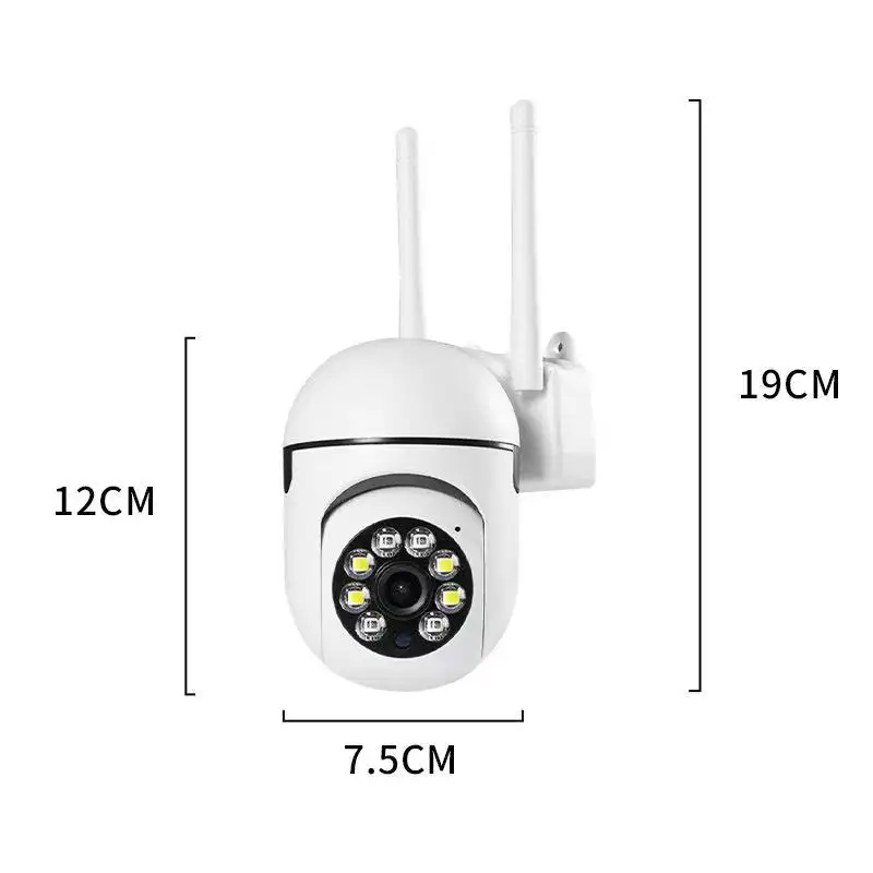 Bulut depolama Full hd kablosuz IP kamera CCTV açık güvenlik kamera iki yönlü ses 64GB TF kart