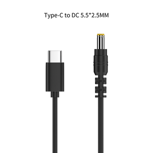 USB c型至dc 5V/9V/12v/15v/19.5v电源充电电缆，适用于不同的DC电源设备储能、电动工具 - Product Image 6