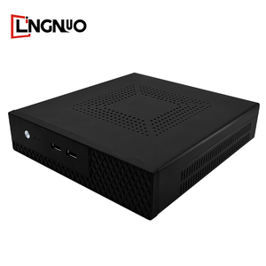 Computadora industrial de cuatro núcleos para juegos HDD Mini PC con computadora integrada Intel sin ventilador DDR4 - Product Image 3