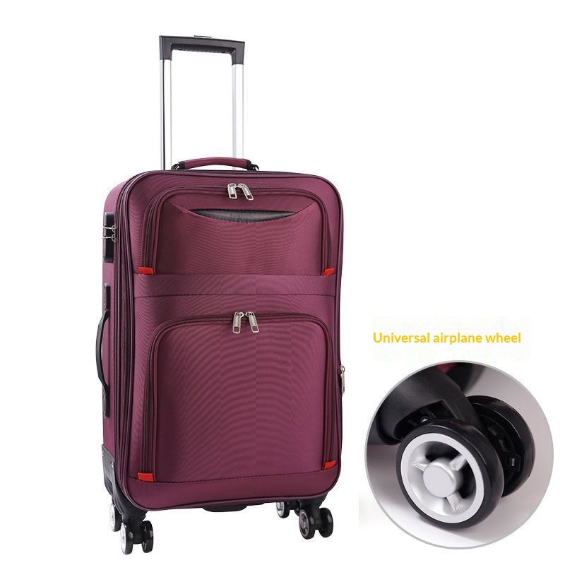 06 roue universelle en tissu imperméable crypté violet