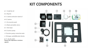Introduzione all'intelligenza artificiale per l'insegnamento scolastico della piattaforma di robotica educativa Kit Visual-AI di alta qualità - Product Image 6