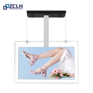 ZCLH 32&quot; 43&quot; 55&quot; 2K 4K Wall Mounted Transparent GlassUsb Wifi Digital Advertising <strong>Display</strong> Logo <strong>Custom</strong> Menu Board <strong>Display</strong> - Product Image 2